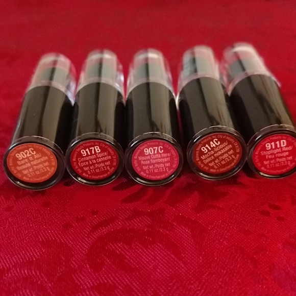 Wet n wild lipsticks lot of 5 NWOT - Picture 3 of 3